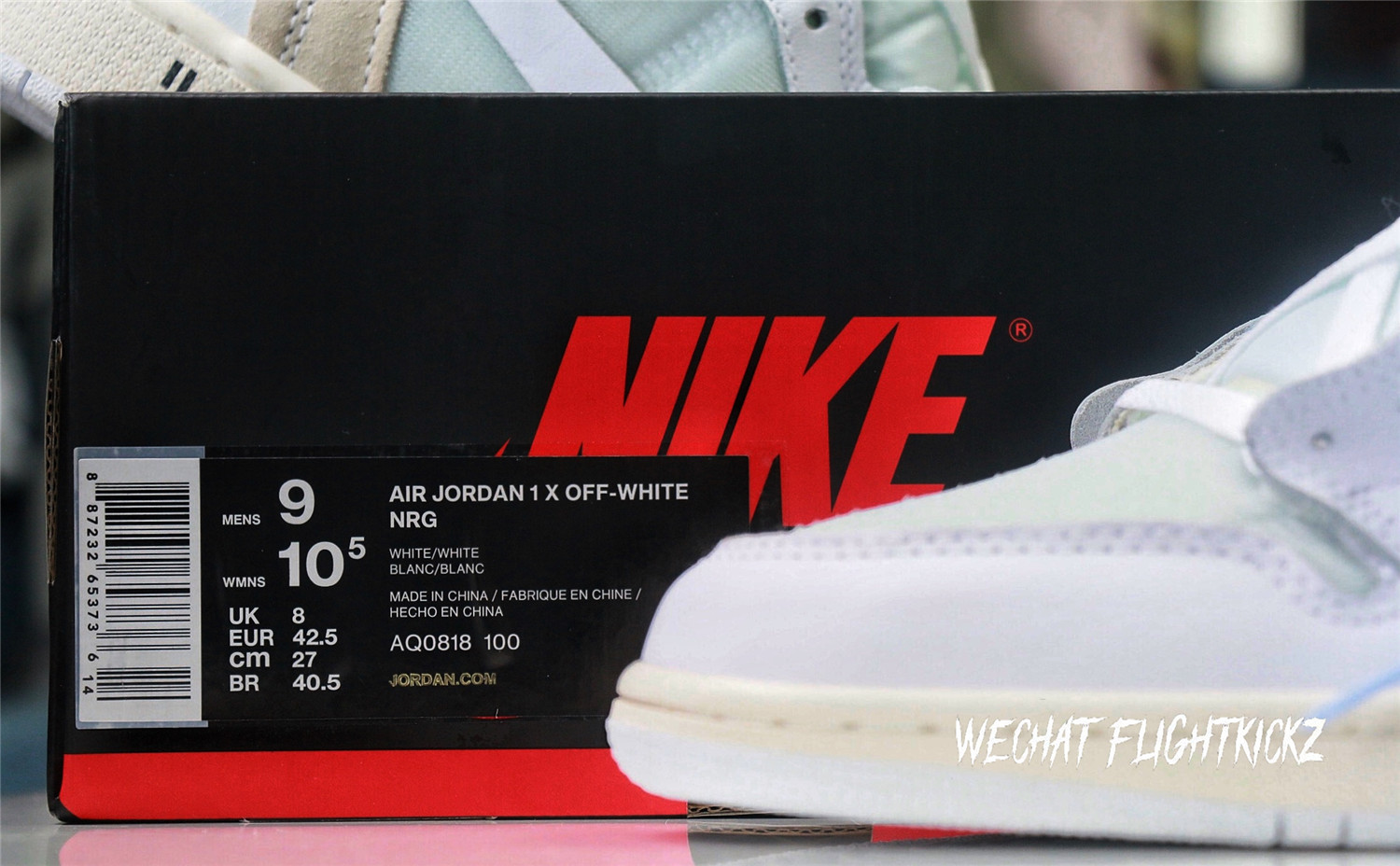 2018 Off White X Air Jordan 1 White (LN5 A1 Batch)