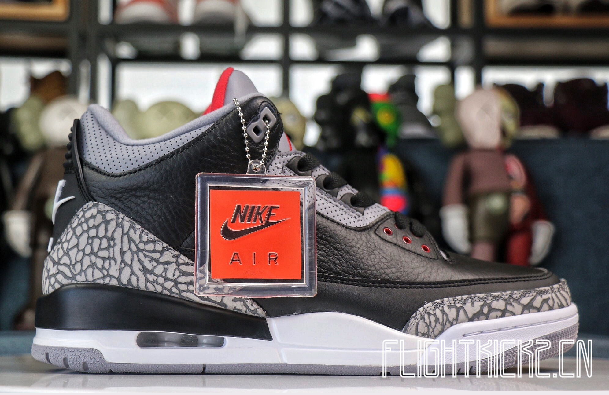 Air Jordan 3 OG Black Cement 2018