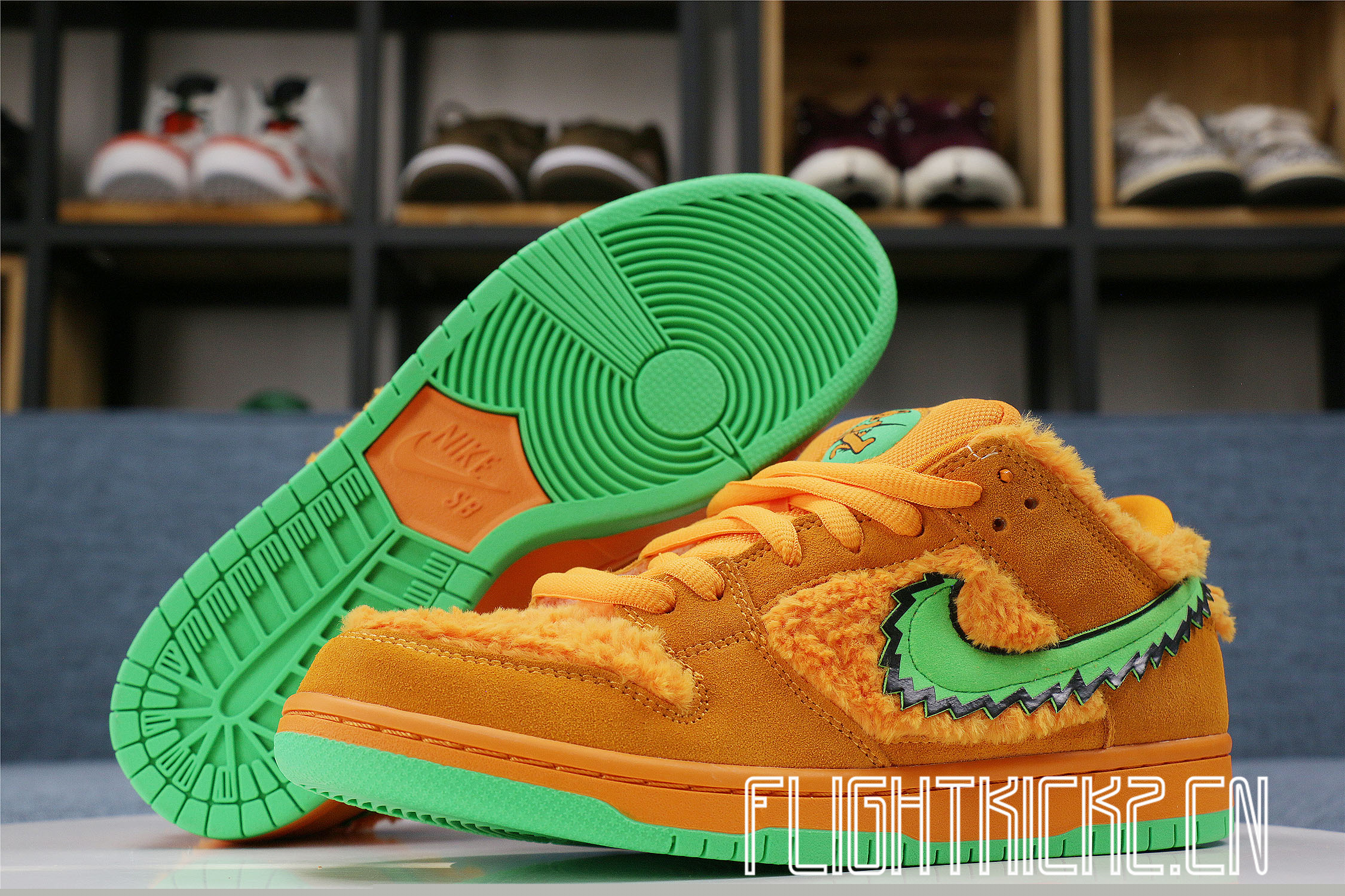 Grateful Dead x Nike SB Dunk Low Orange