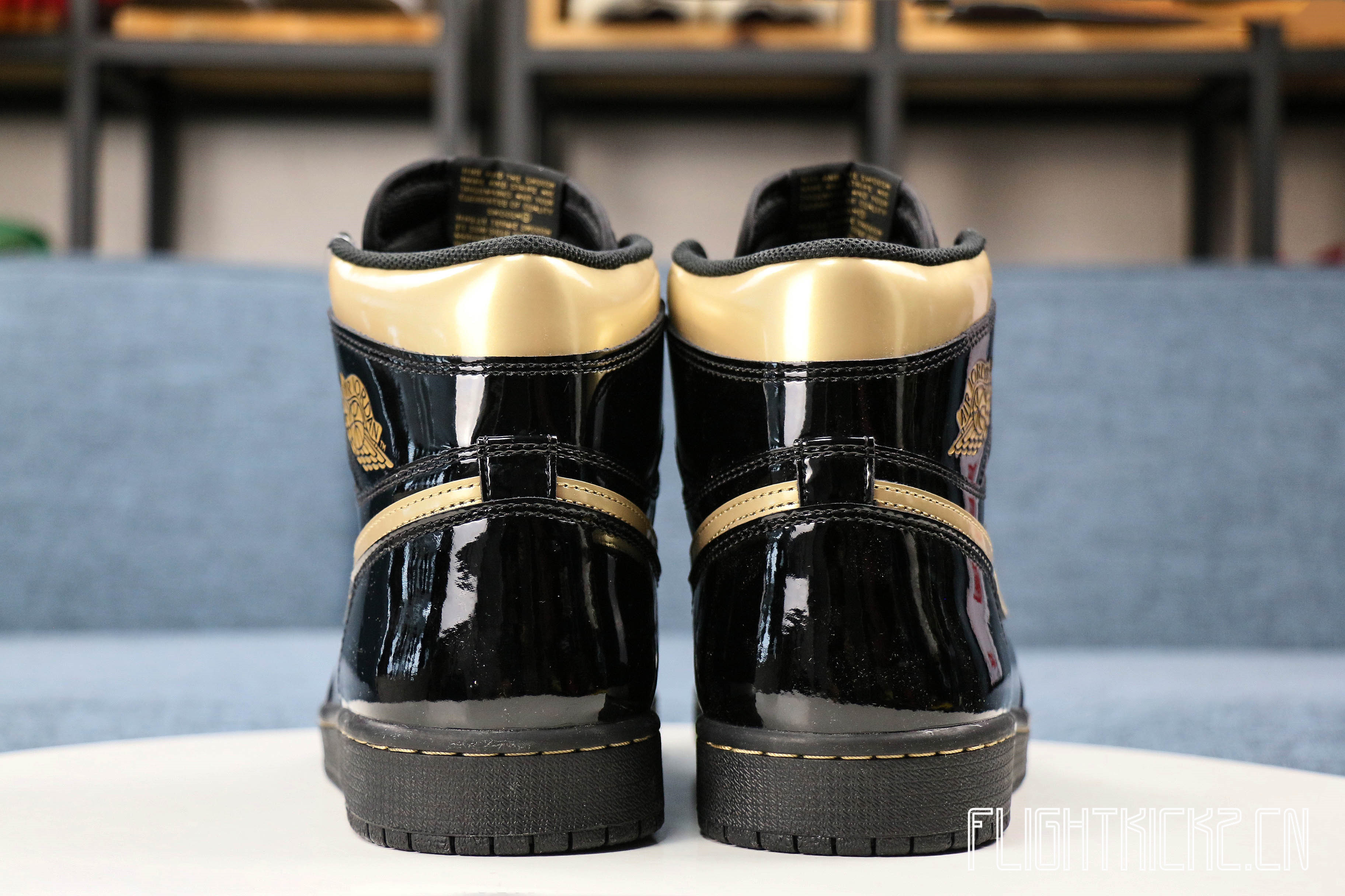 Air Jordan 1 Retro High OG in Black/Metallic Gold 2020