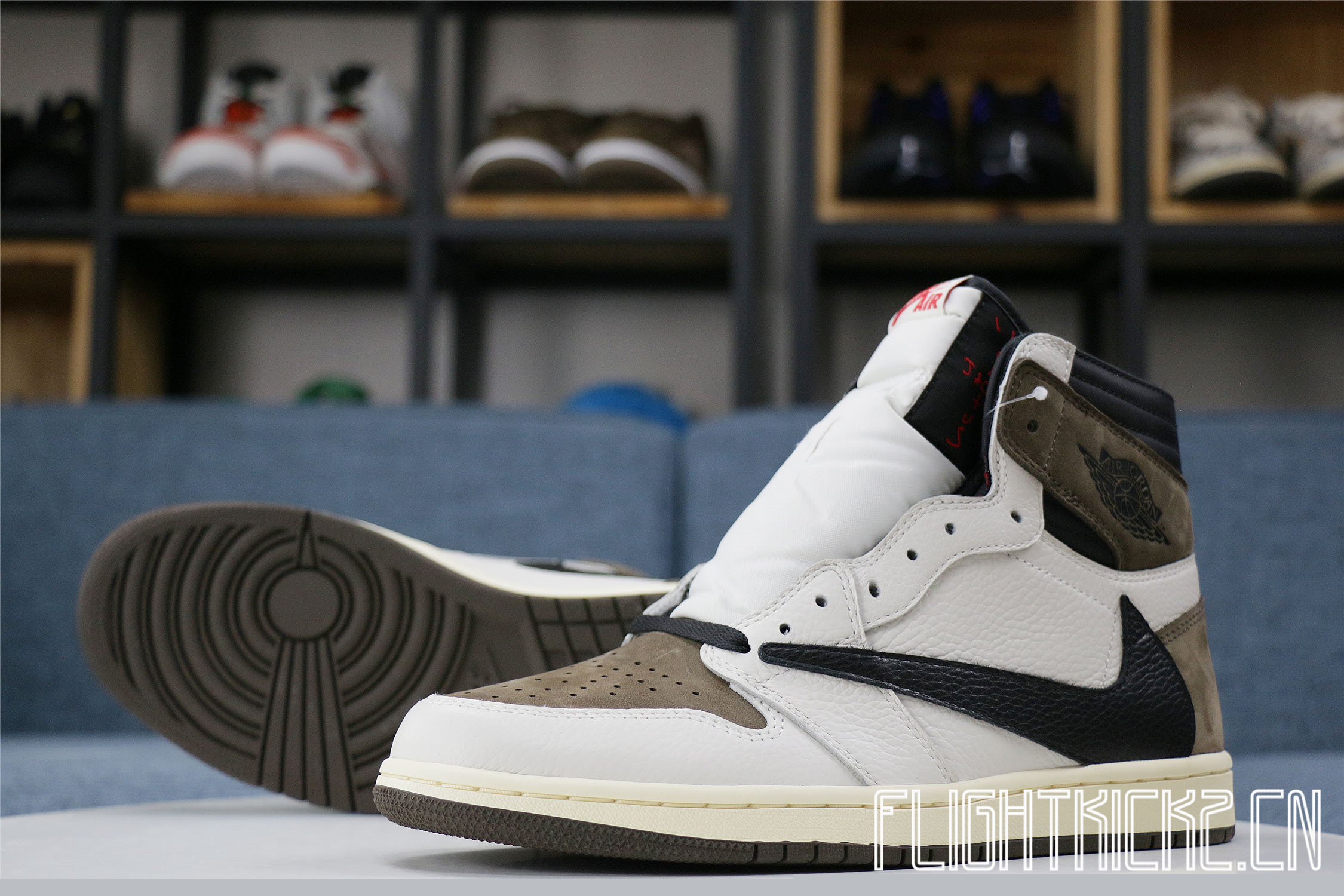 Travis Scott x Air Jordan 1 2.0 Custom Shoes