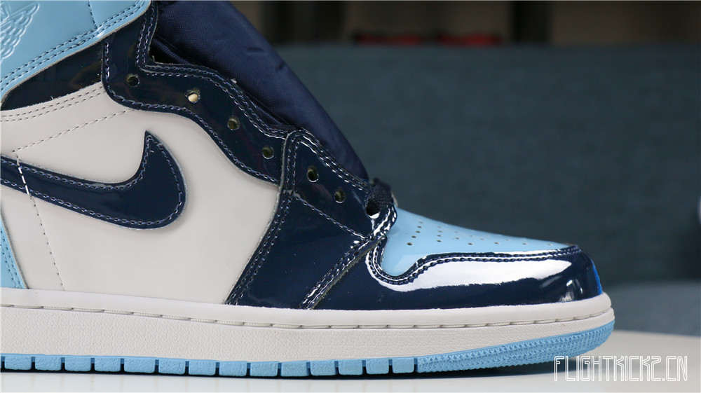 Air Jordan 1 UNC Patent Leather 2019( Based on Europe size)