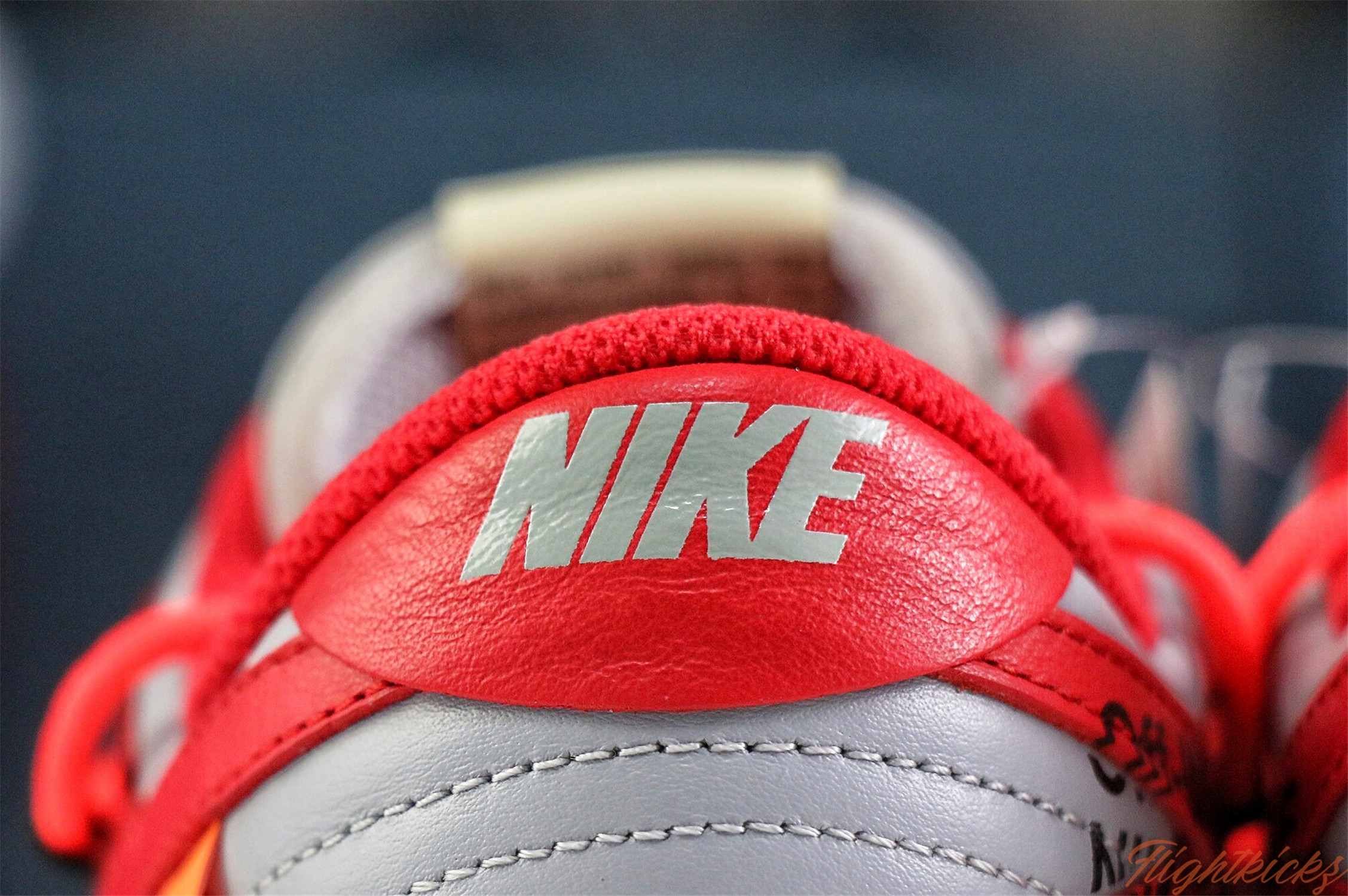 Off White X Nike SB Dunk University Red 2019(LN5 A1 Batch)