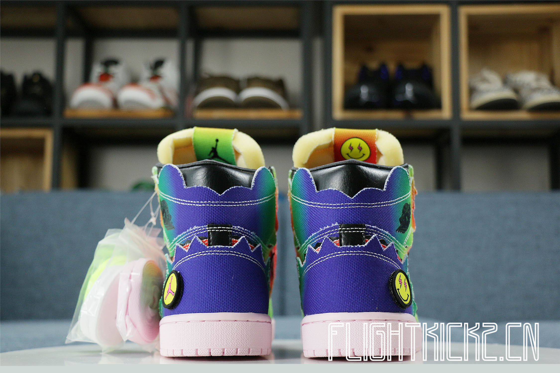 J Balvin x Jordan 1 Retro High 2020(LN5 A1 Batch) (Flash Sale)