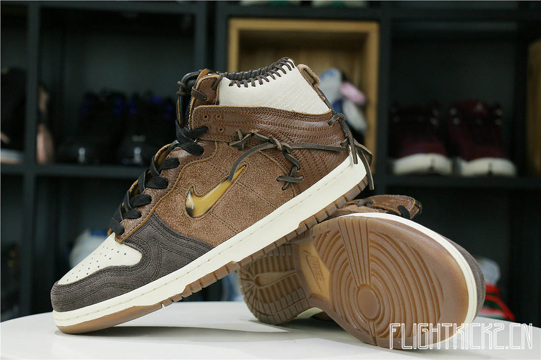 Nike Dunk High Bodega Legend Fauna Brown
