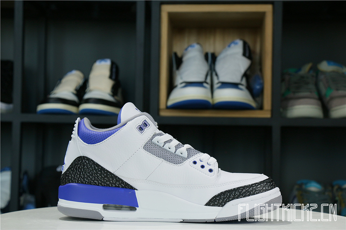 Jordan 3 Retro Racer Blue 2021