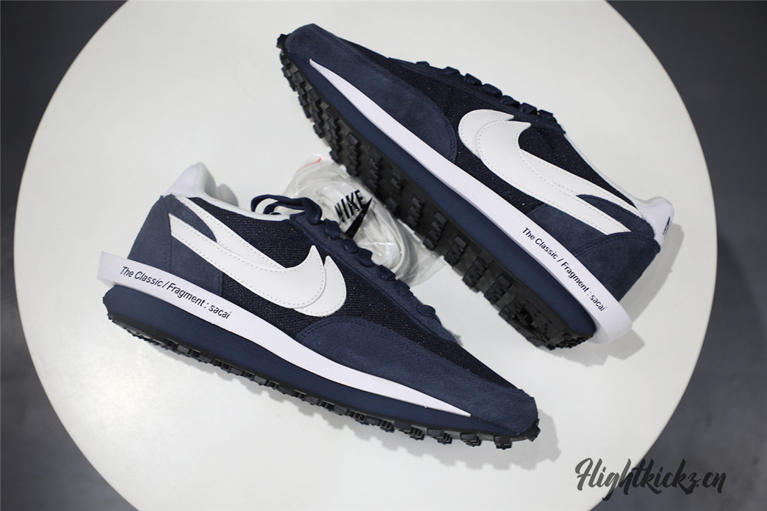 Fragment Sacai x Nike LDV Waffle Blue Void Obsidian