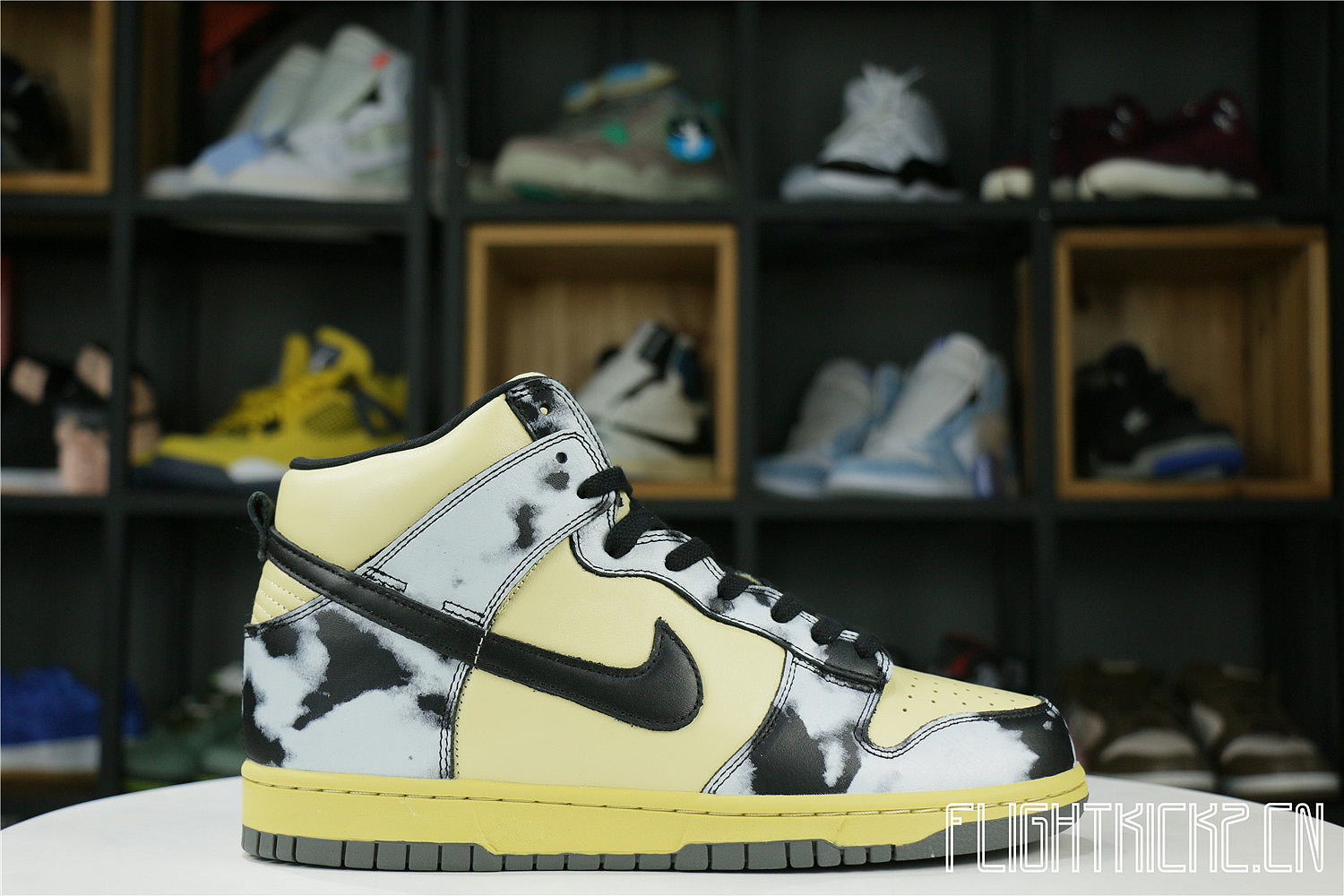 Nike Dunk High 1985 Black Acid Wash