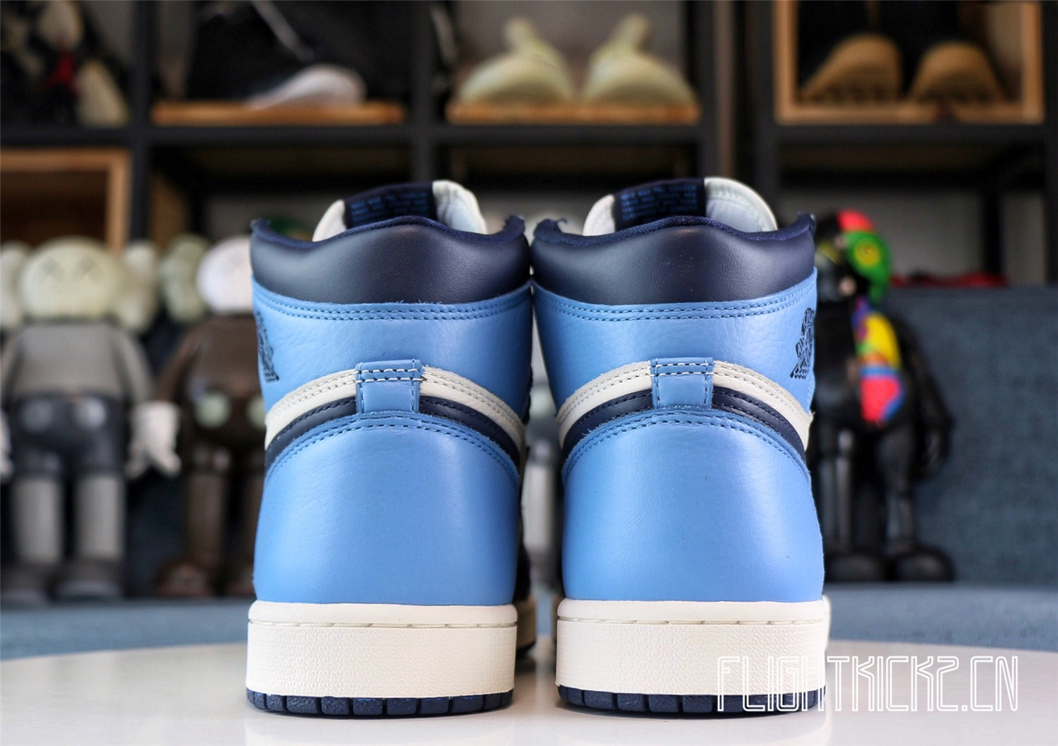 Jordan 1 Retro High Obsidian UNC