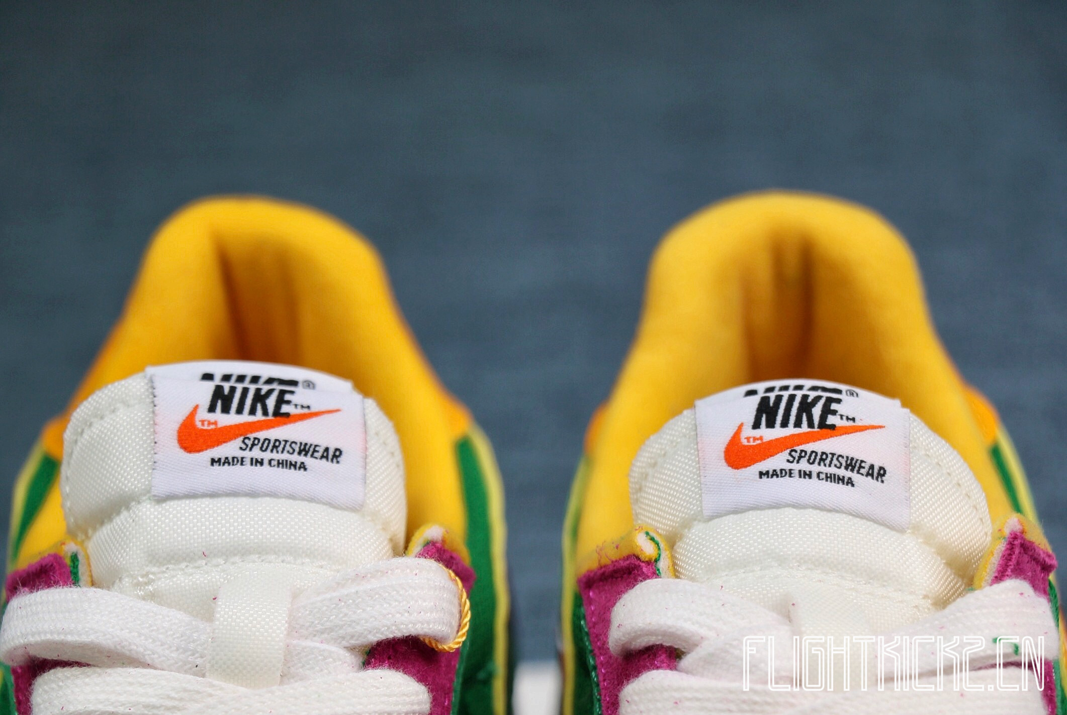 Nike LD Waffle Sacai Green Pink