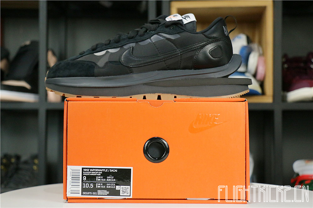 Nike Vaporwaffle Sacai Black Gum (LN5 A1)