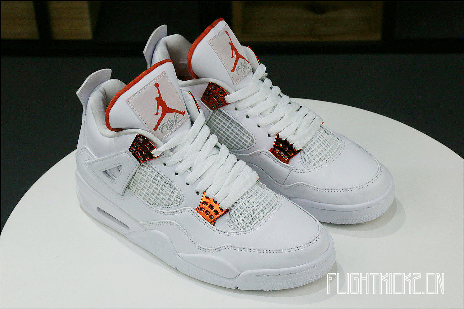 Air Jordan 4 Retro Orange Metallic 2020(LN5 A1 Batch)