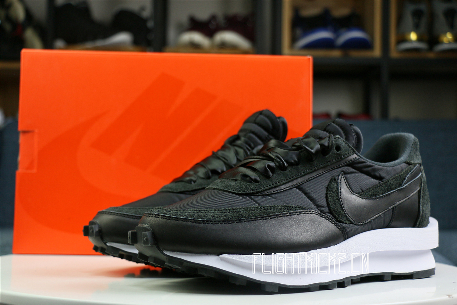 Nike LD Waffle Sacai Black Nylon 2020