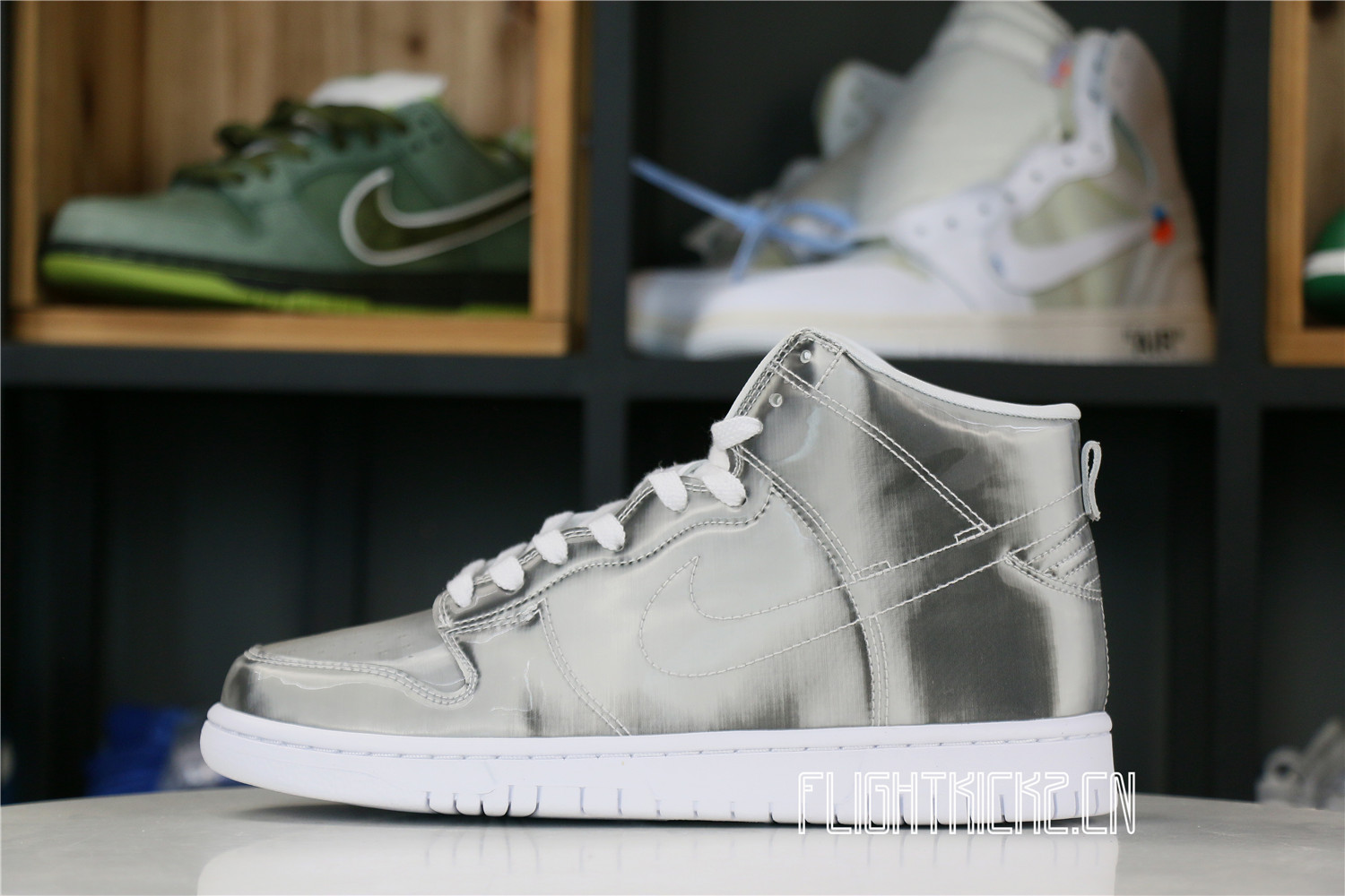 CLOT x Nike Dunk High Flux