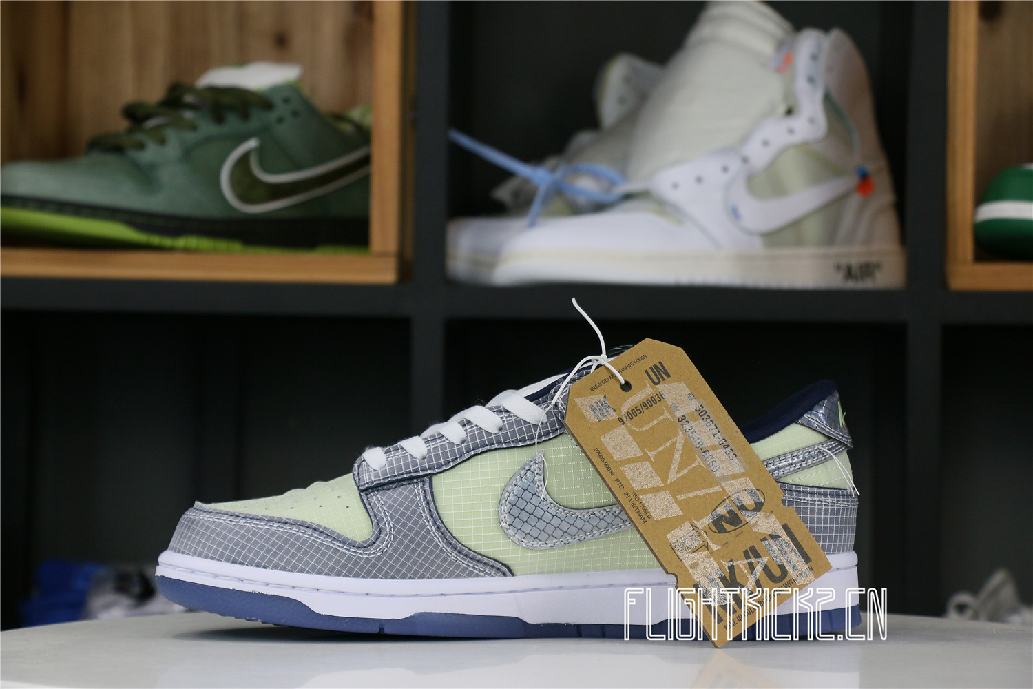 UNION LA X DUNK LOW ‘PASSPORT PACK – PISTACHIO’