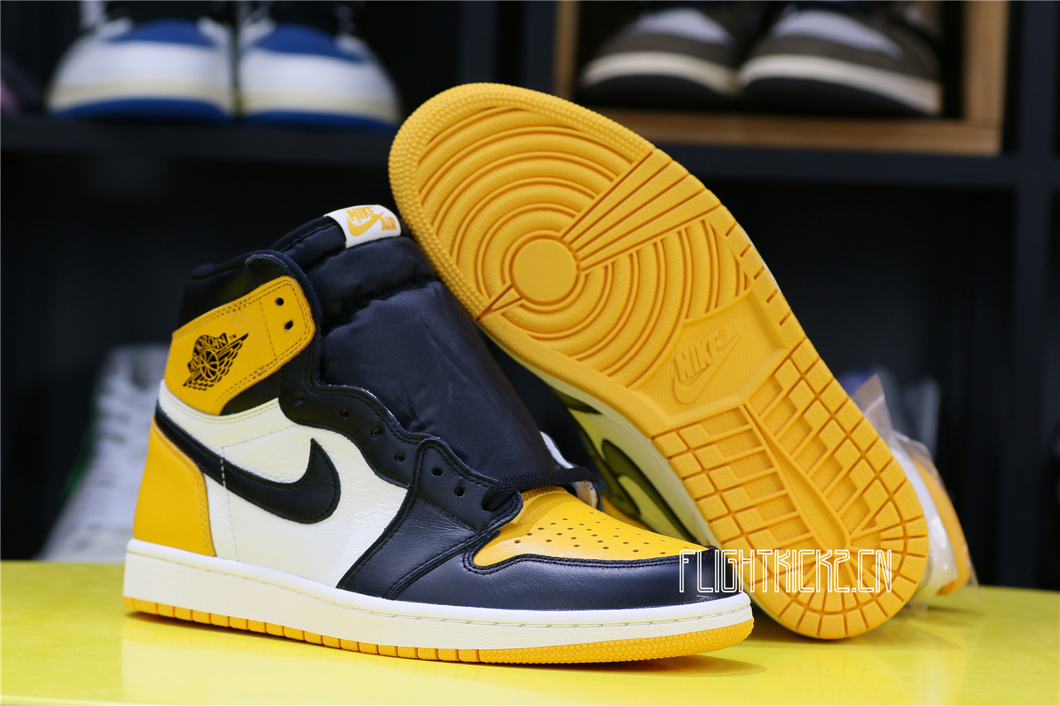 AIR JORDAN 1 RETRO HIGH OG Taxi/ ‘YELLOW TOE’ (LN5 A1 Batch)