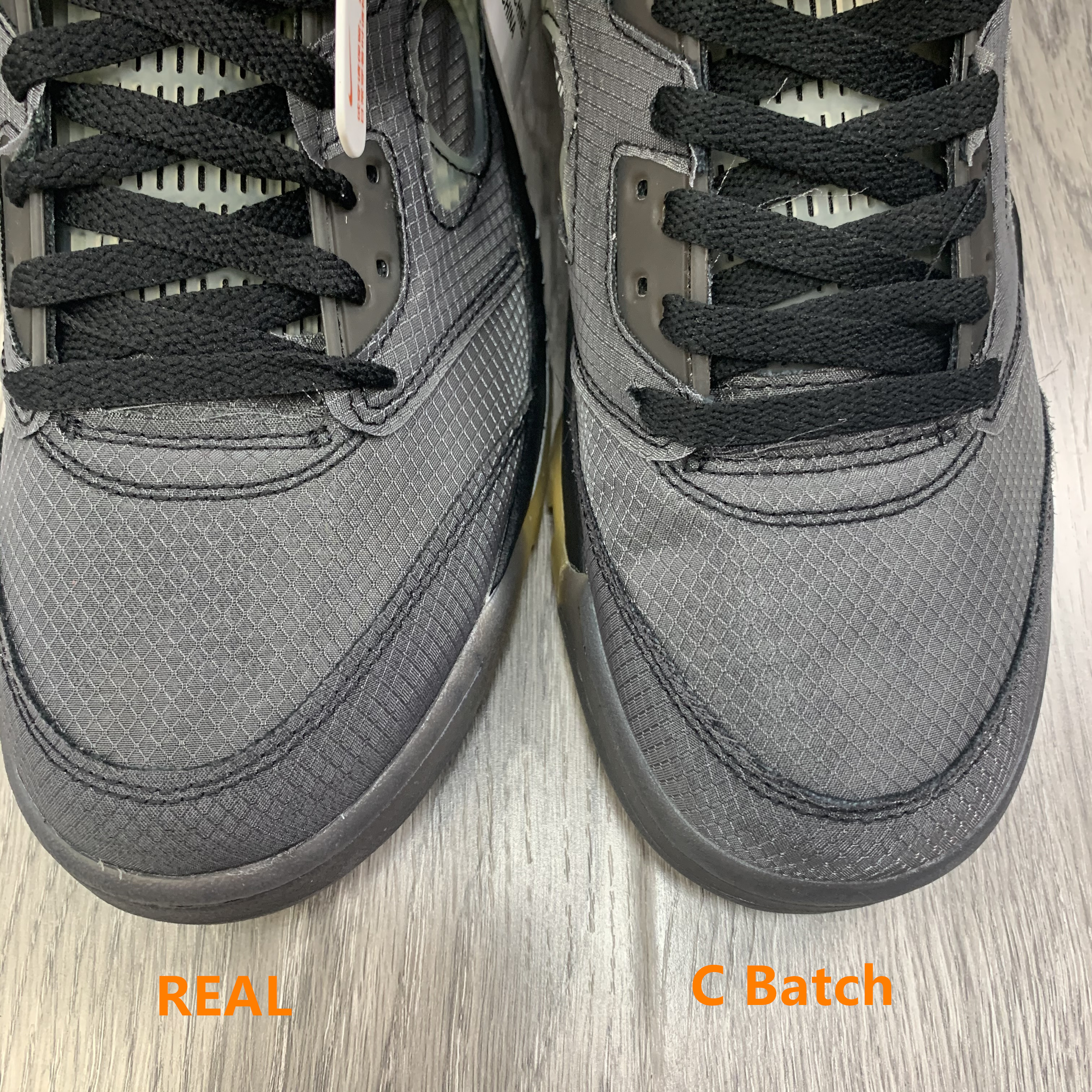 Off White x Air Jordan 5 Retro SP Muslin (LN5 A1 Batch)