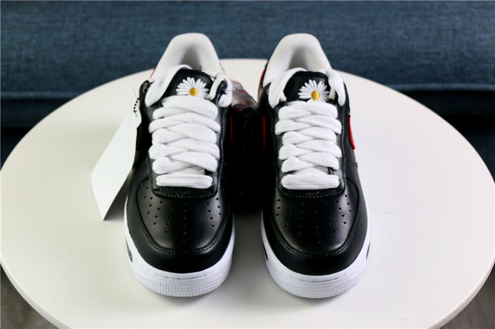 PEACEMINUSONE x Nike Air Force 1 Low Para-noise Black Red