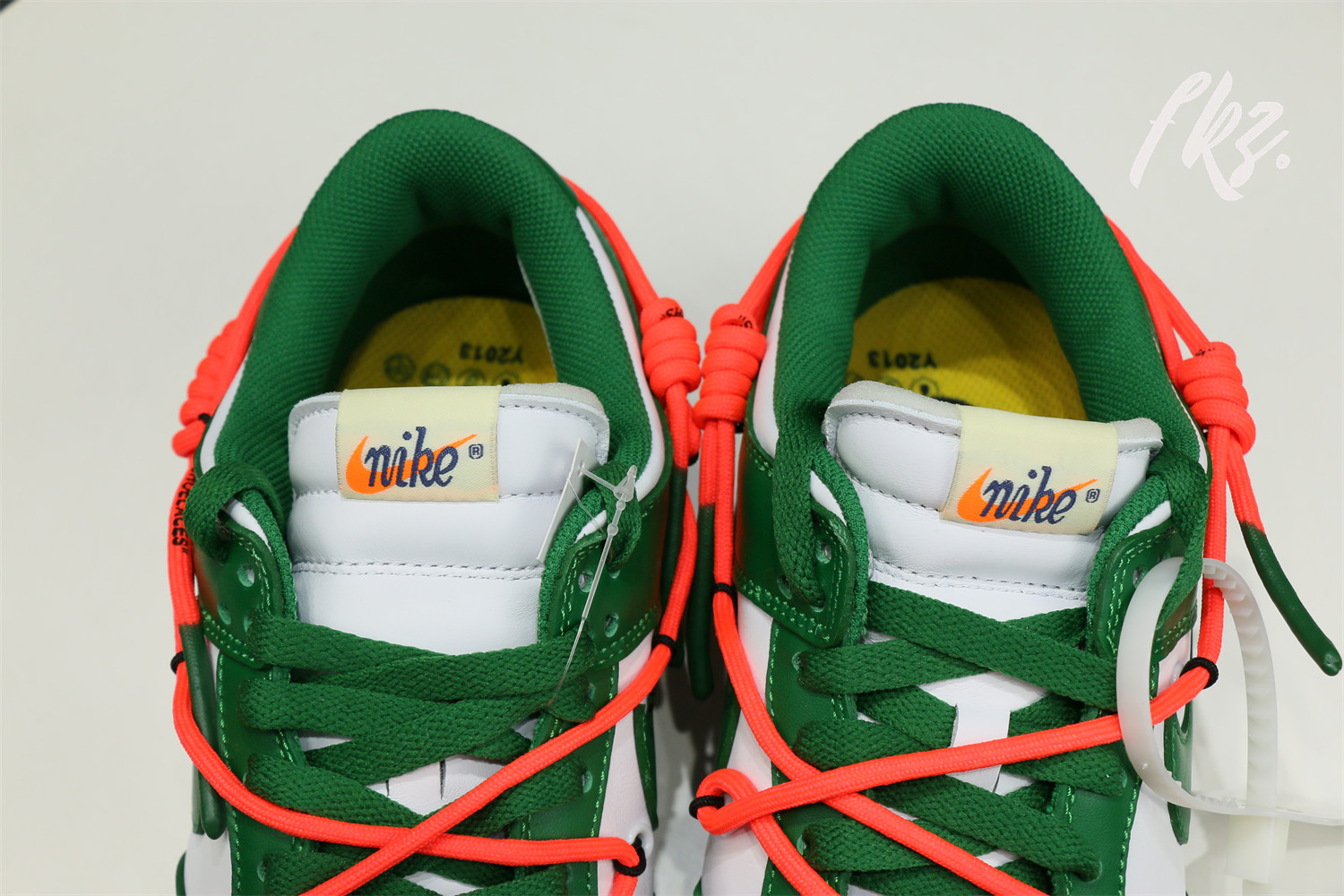 Off White X Nike SB Dunk Pine Green 2019(LN5 A1 Batch)