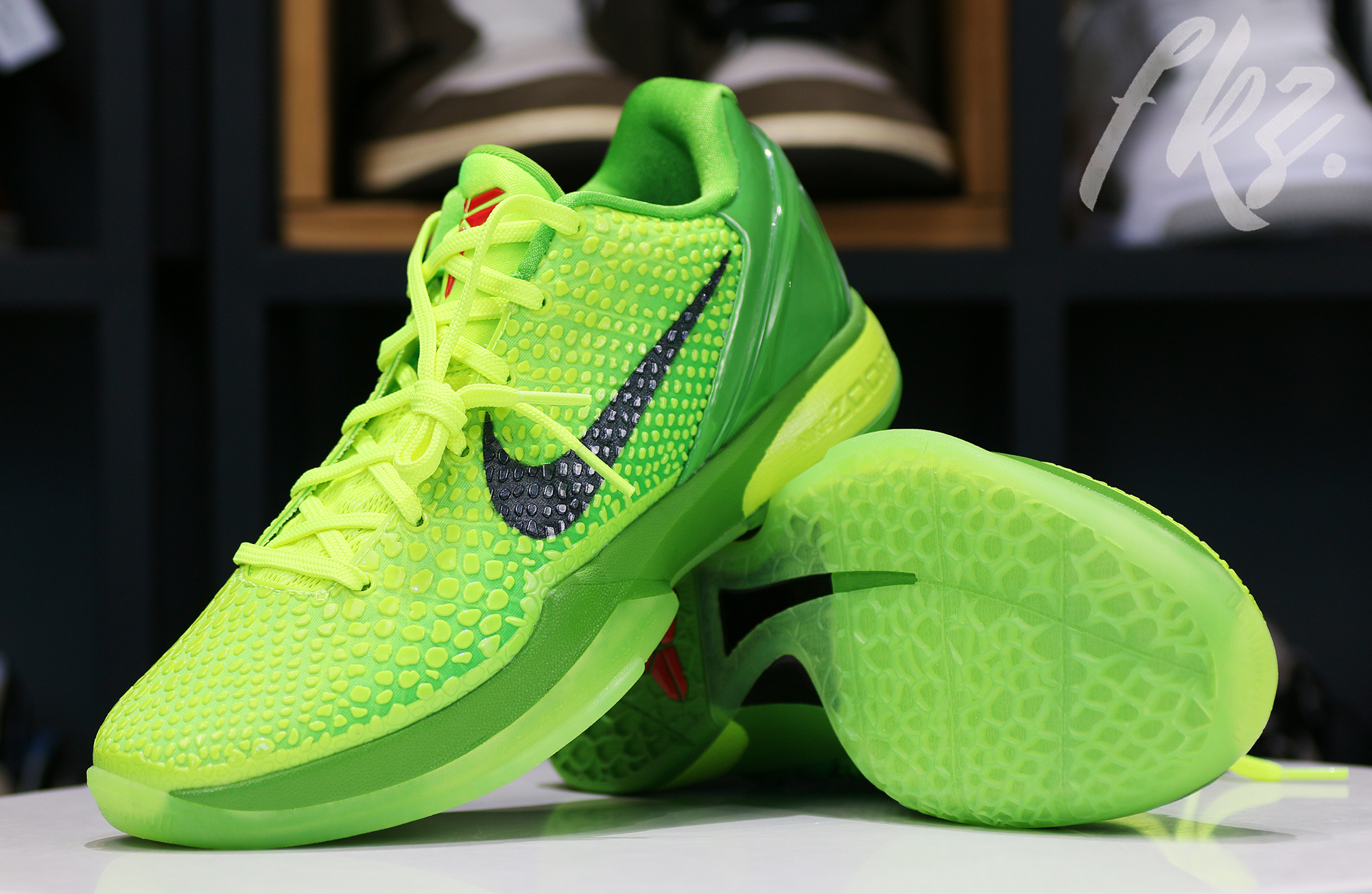 Nike Zoom Kobe 6 Protro “Grinch” 2020 (Up to Size 14)(A1 Batch)