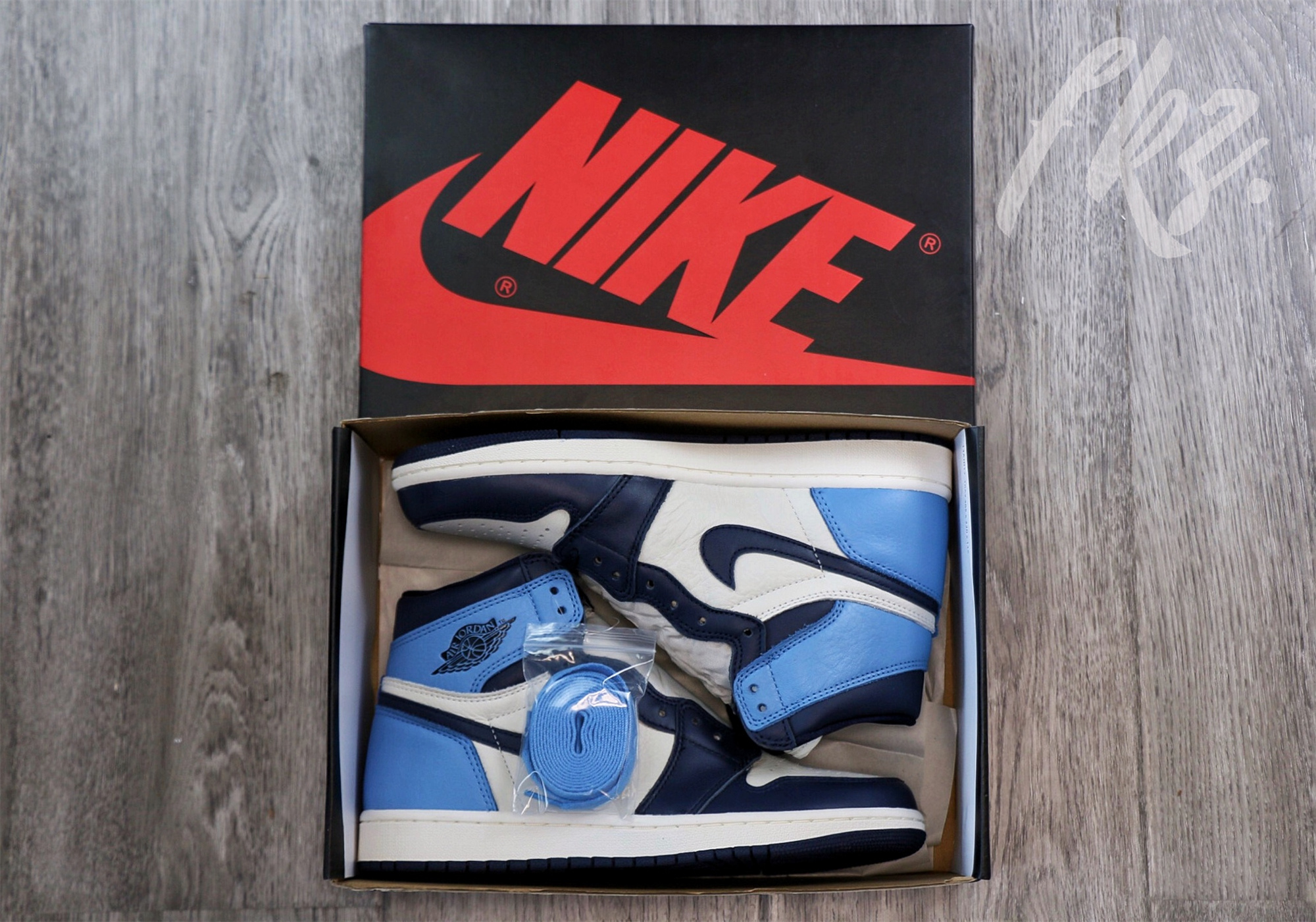 Air Jordan 1 Retro Obsidian (GS) (LN5 A1 Batch)