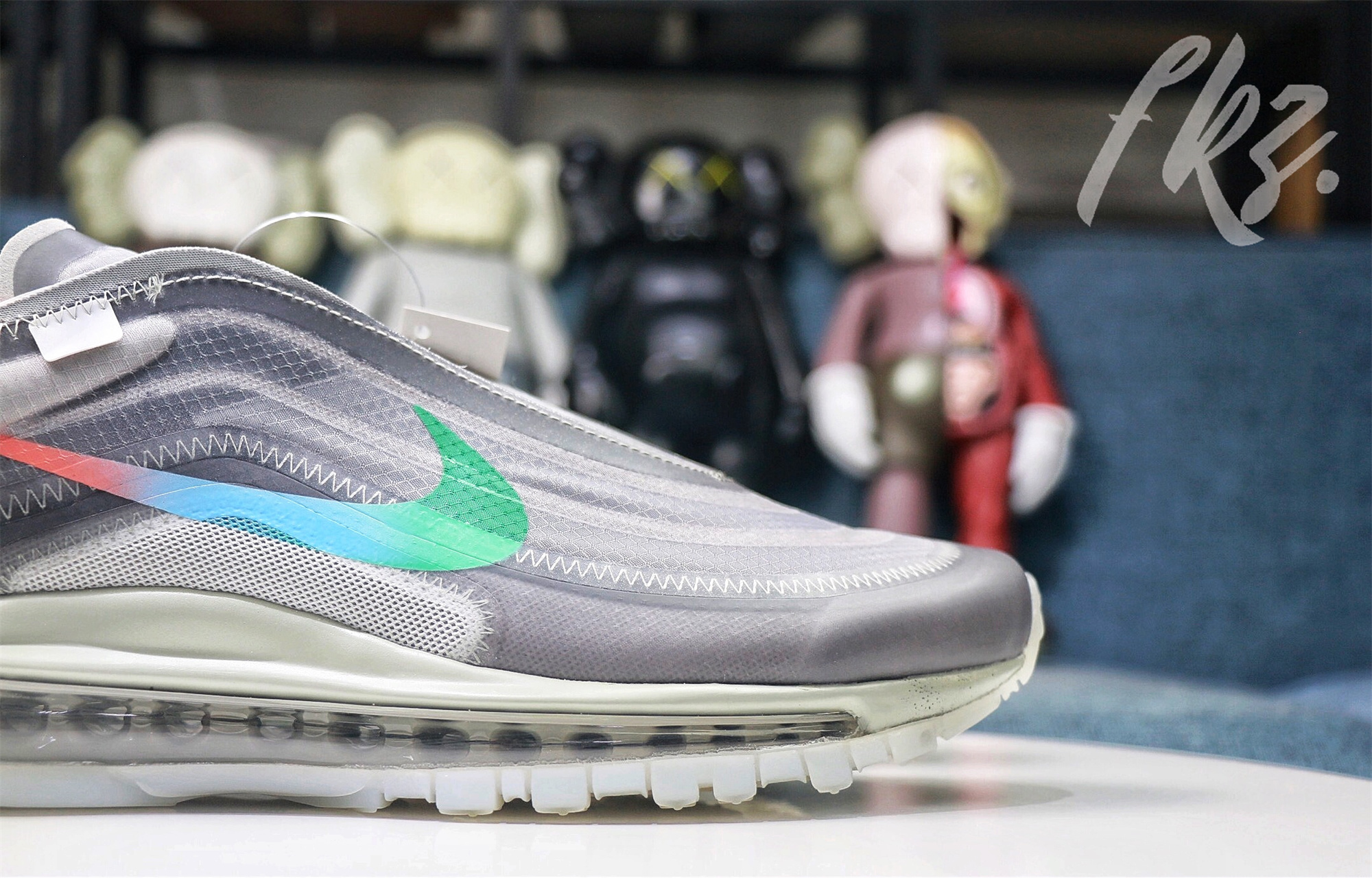 Off White X Air Max 97 Grey Menta