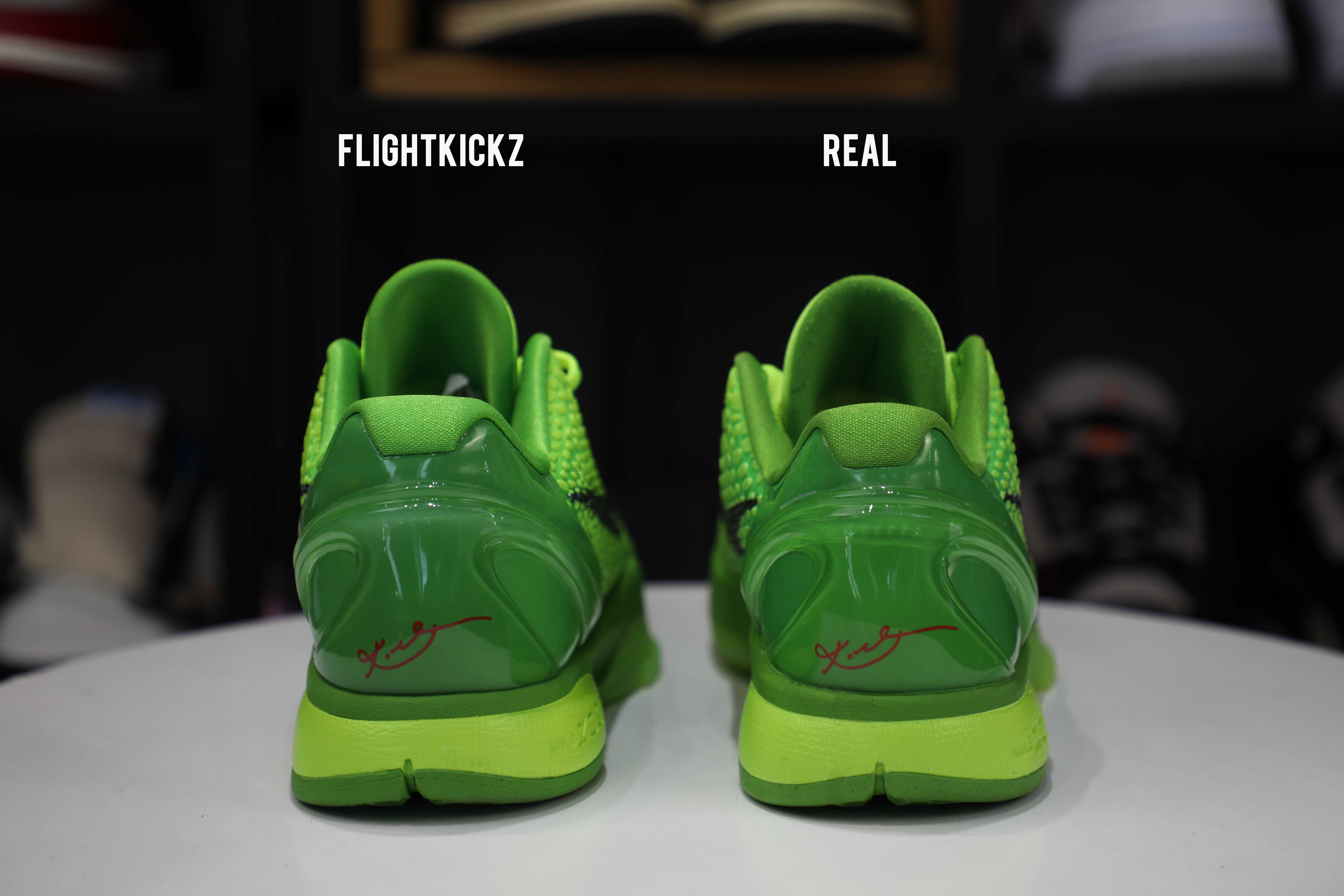 Nike Zoom Kobe 6 Protro “Grinch” 2020 (Up to Size 14）(A1 Batch)