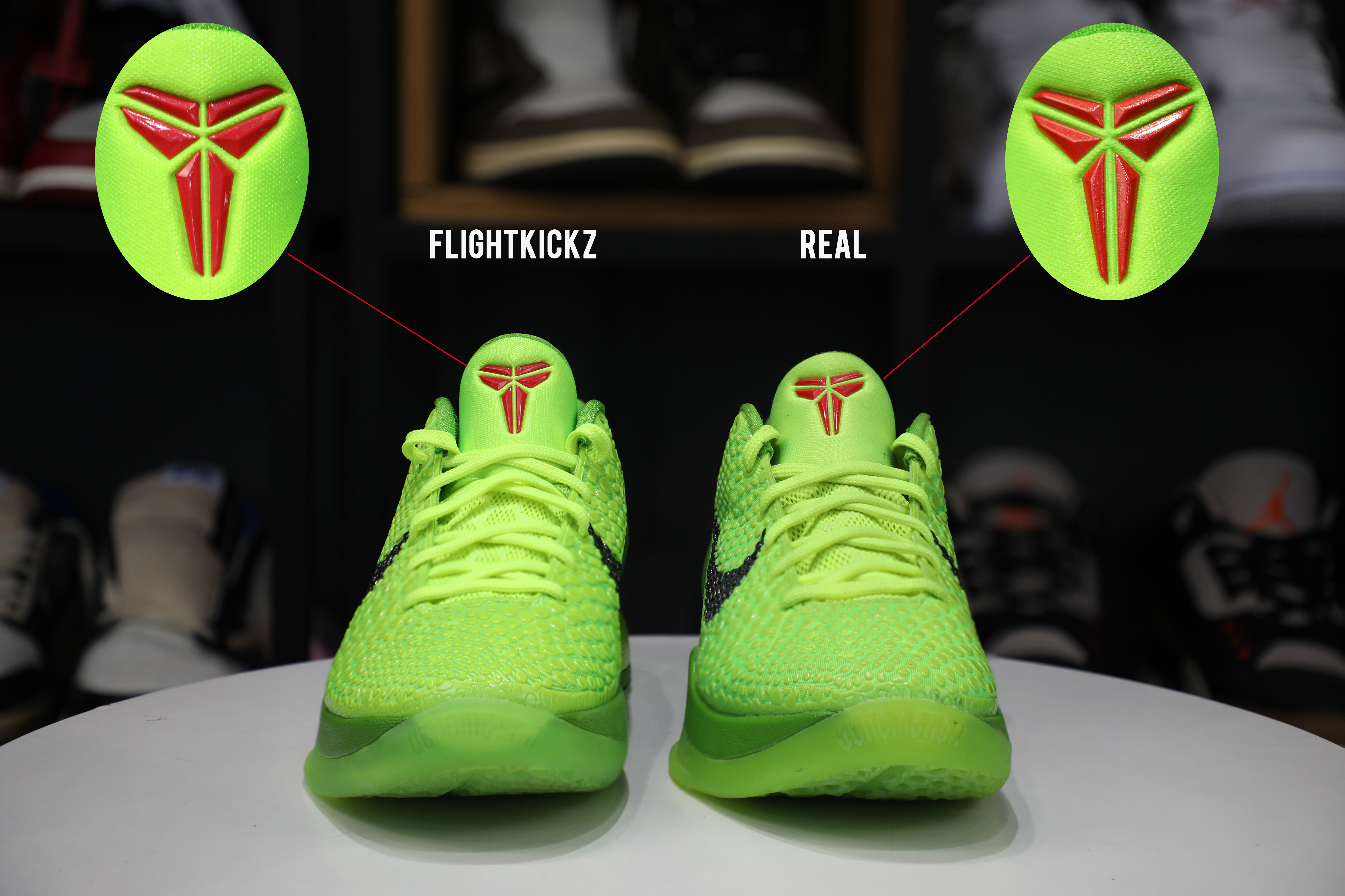 Nike Zoom Kobe 6 Protro “Grinch” 2020 (Up to Size 14)(A1 Batch)