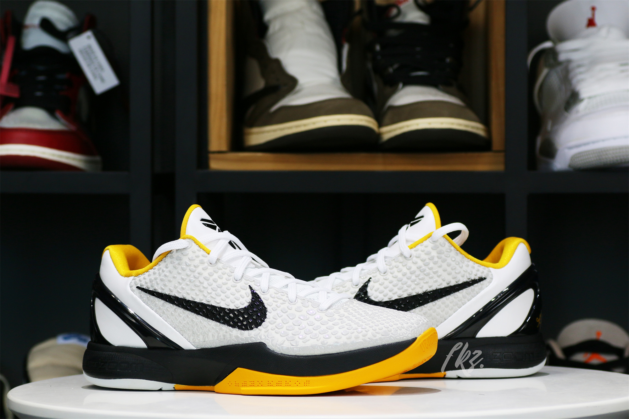 Nike Zoom Kobe 6 Protro Playoff Pack White Del Sol 2021 (Up to Size 14）(A1 Batch)