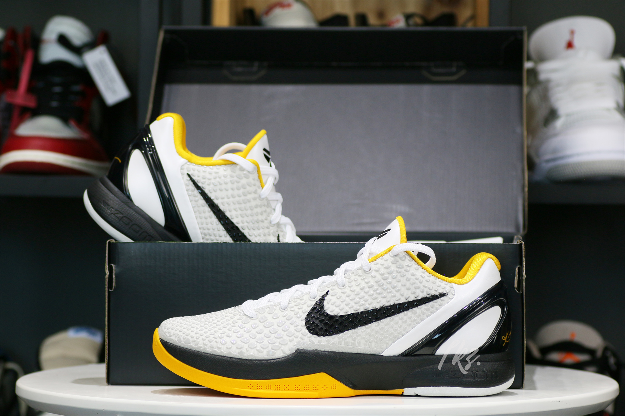 Nike Zoom Kobe 6 Protro Playoff Pack White Del Sol 2021 (Up to Size 14）(A1 Batch)