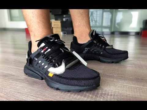 2018 Off White X Nike Presto Triple Black