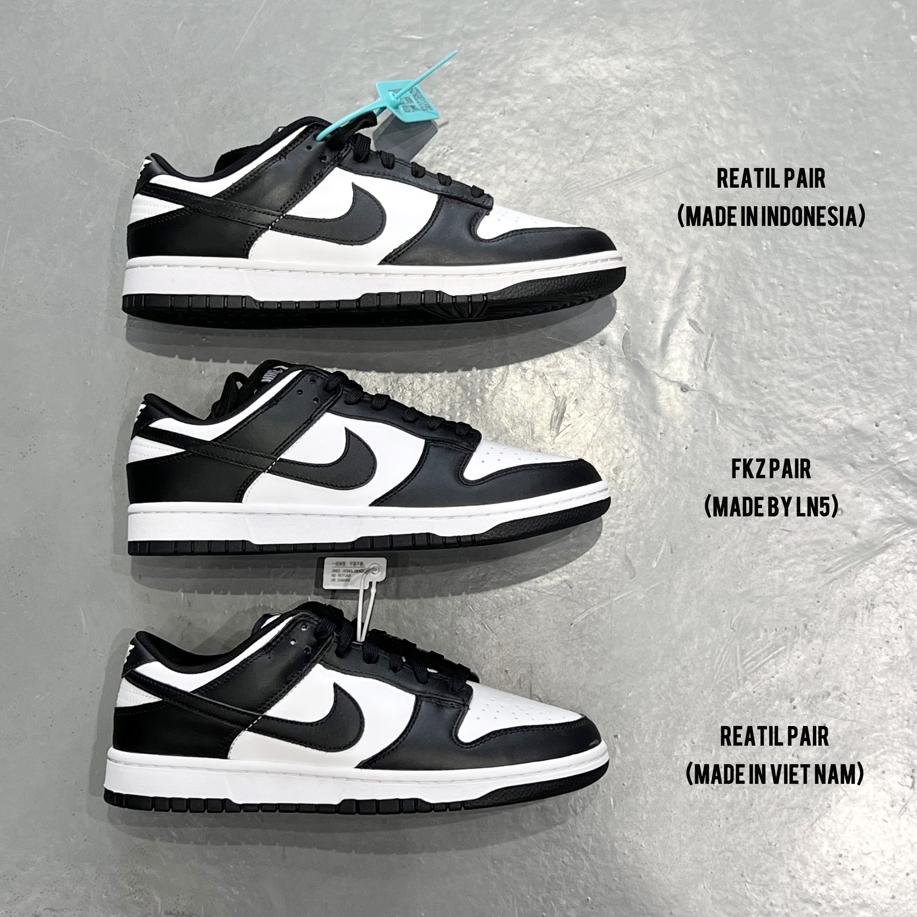 Nike Dunk Low Retro White Black Panda 2021(LN5 A1 Batch)