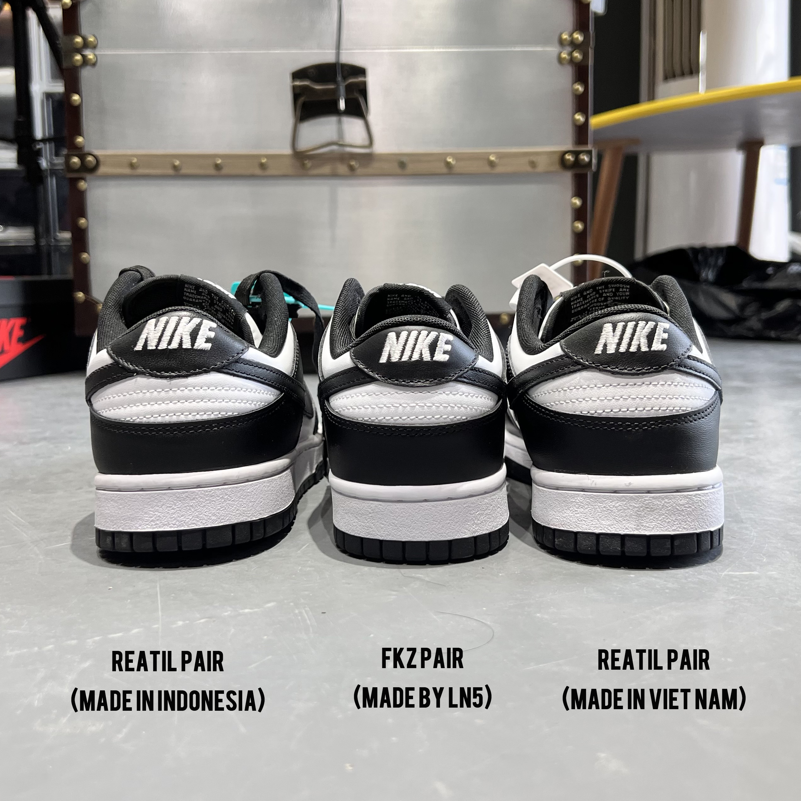 Nike Dunk Low Retro White Black Panda 2021(LN5 A1 Batch)
