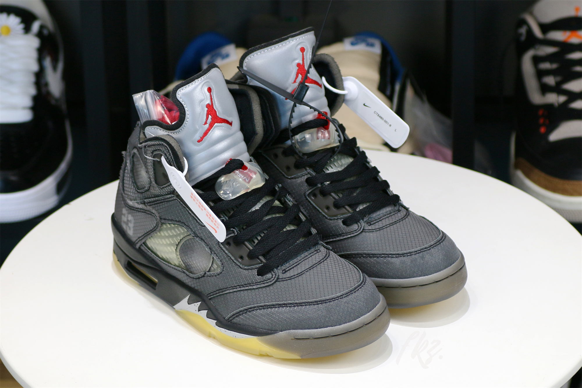 Off White x Air Jordan 5 Retro SP Muslin (LN5 A1 Batch)