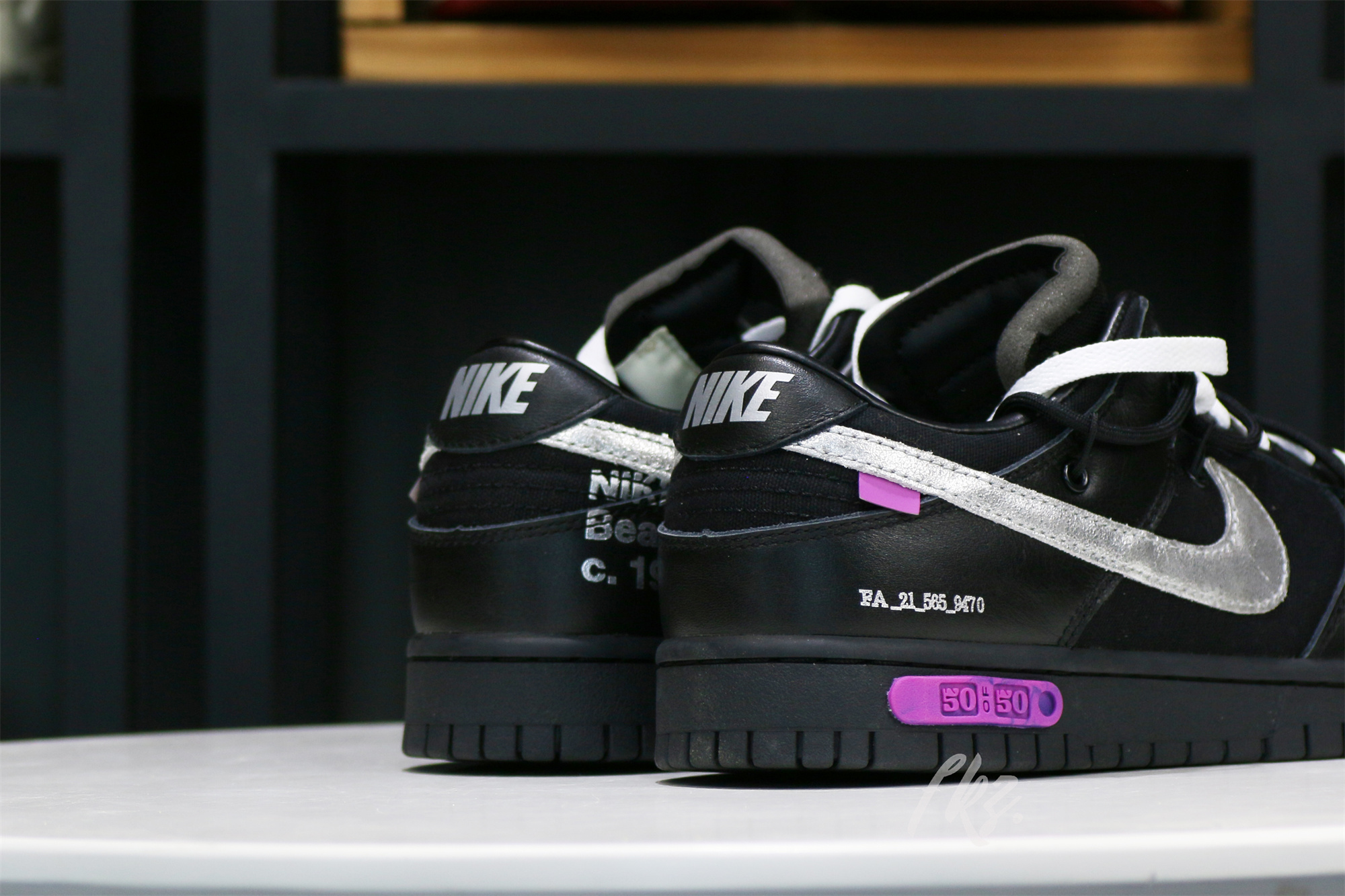 Nike Dunk Low Off-White Lot 50(LN5 A1 Batch)