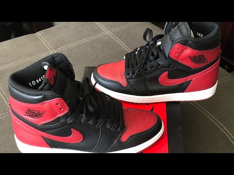 Air Jordan 1 Bred/Banned 2016(LN5 A1 Batch)