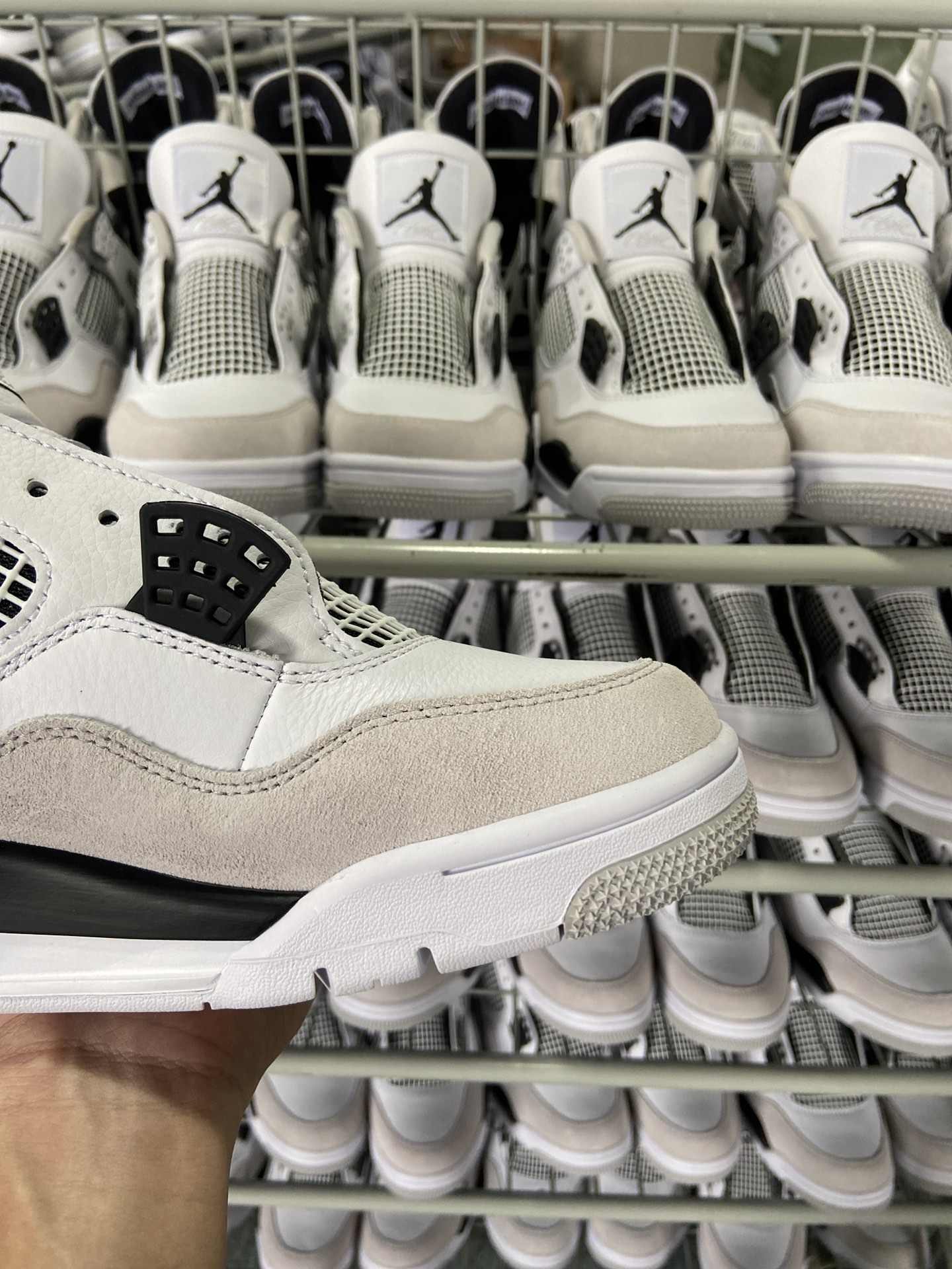 Jordan 4 Retro Military Black(LN5 A1 Batch)