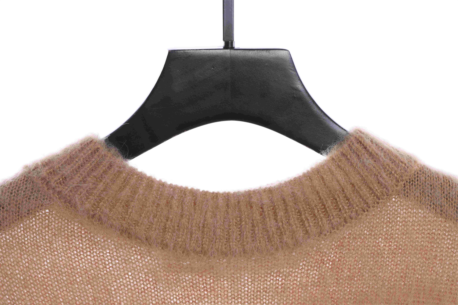 OFF WHITE Mohair Sweater Brown
