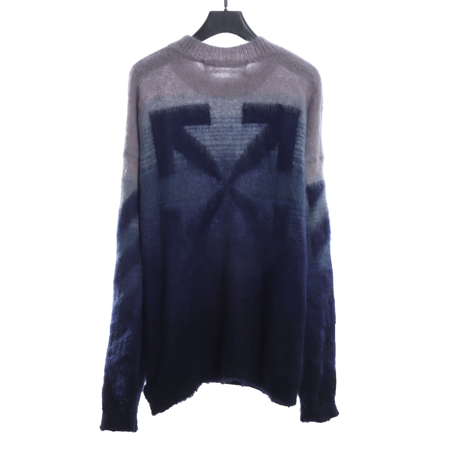 OFF WHITE Mohair Sweater Gradient