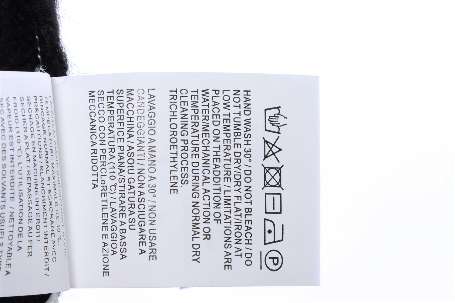 OFF WHITE Mohair Sweater Gradient 3