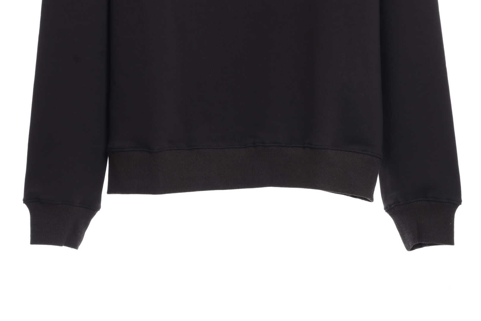 W3LL mirror image silicone letter hoodie