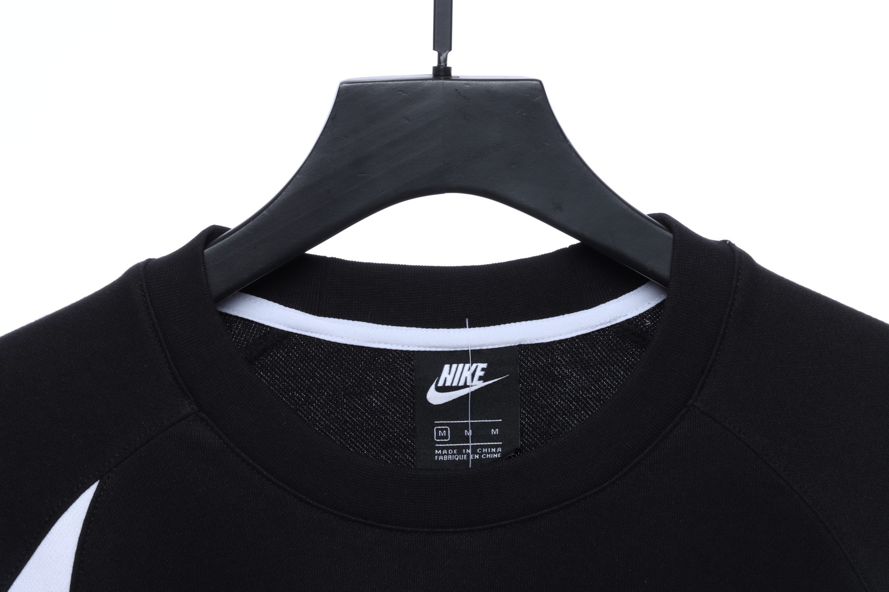Nike big hook patchwork round neck sweatshirt Hoodie
