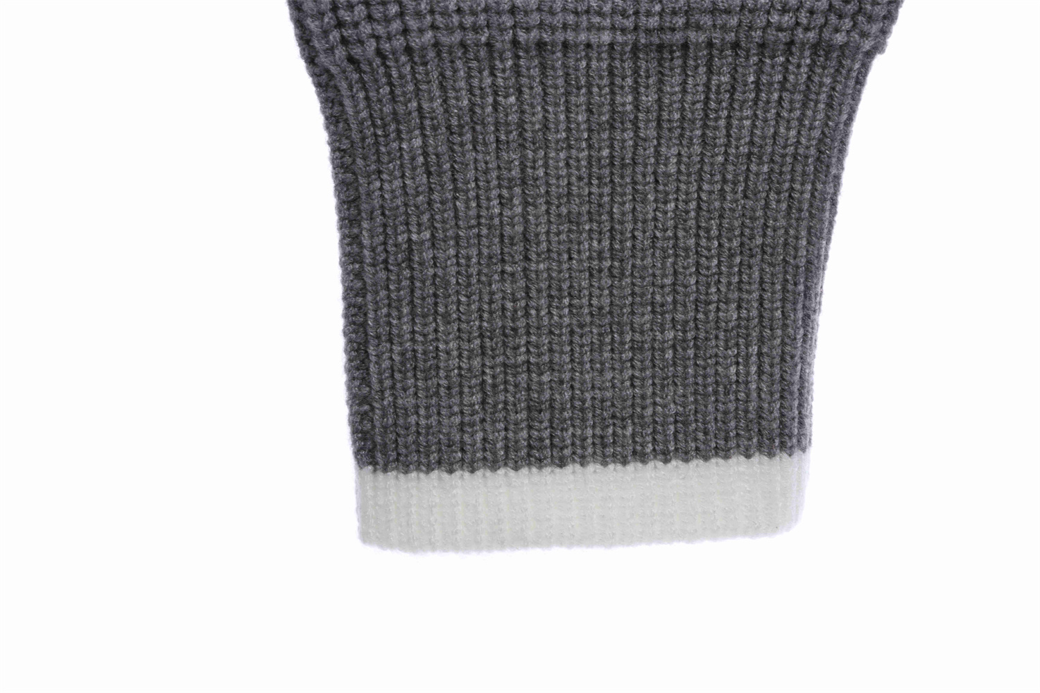 ThomBrowne New Season 22Ss Four-Stripe Pullover Long Sleeve Crewneck Sweater