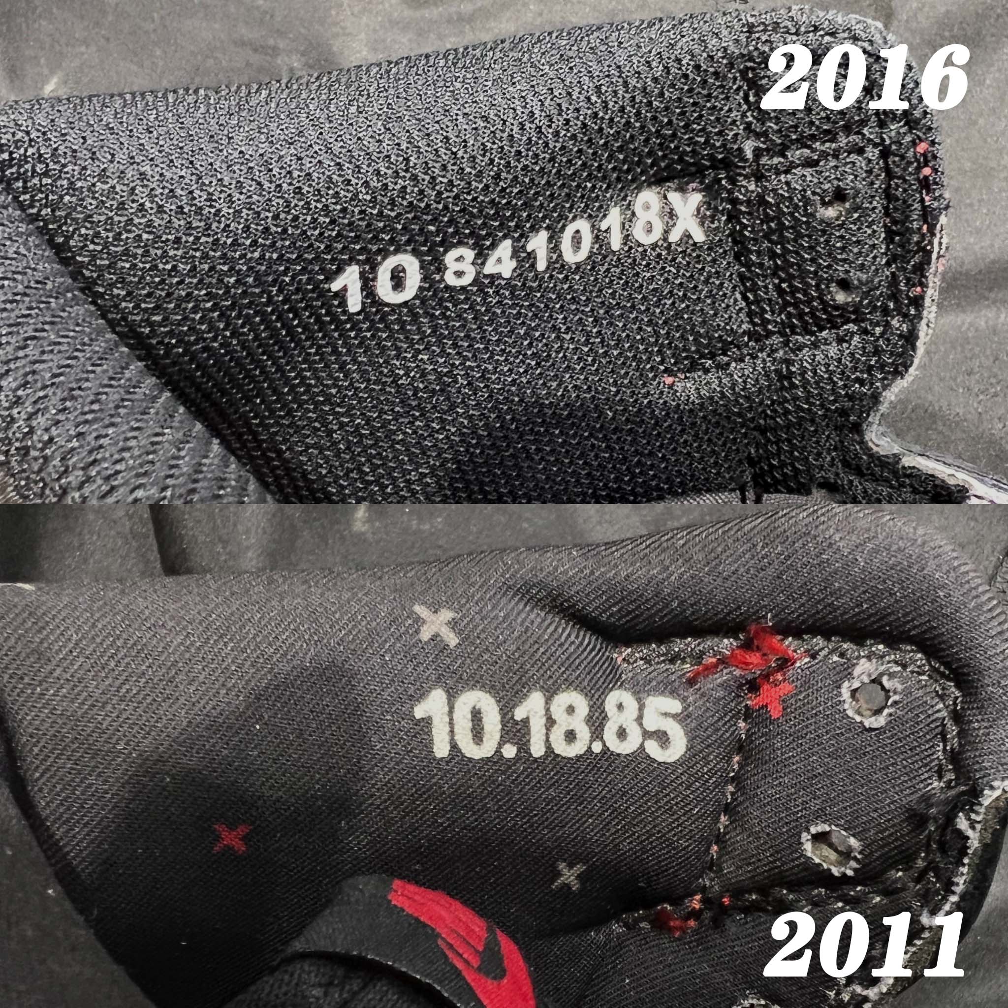 Air Jordan 1 OG Banned/Bred 2011 (LN5 A1 ,Deadstock,with tiny Flaws)