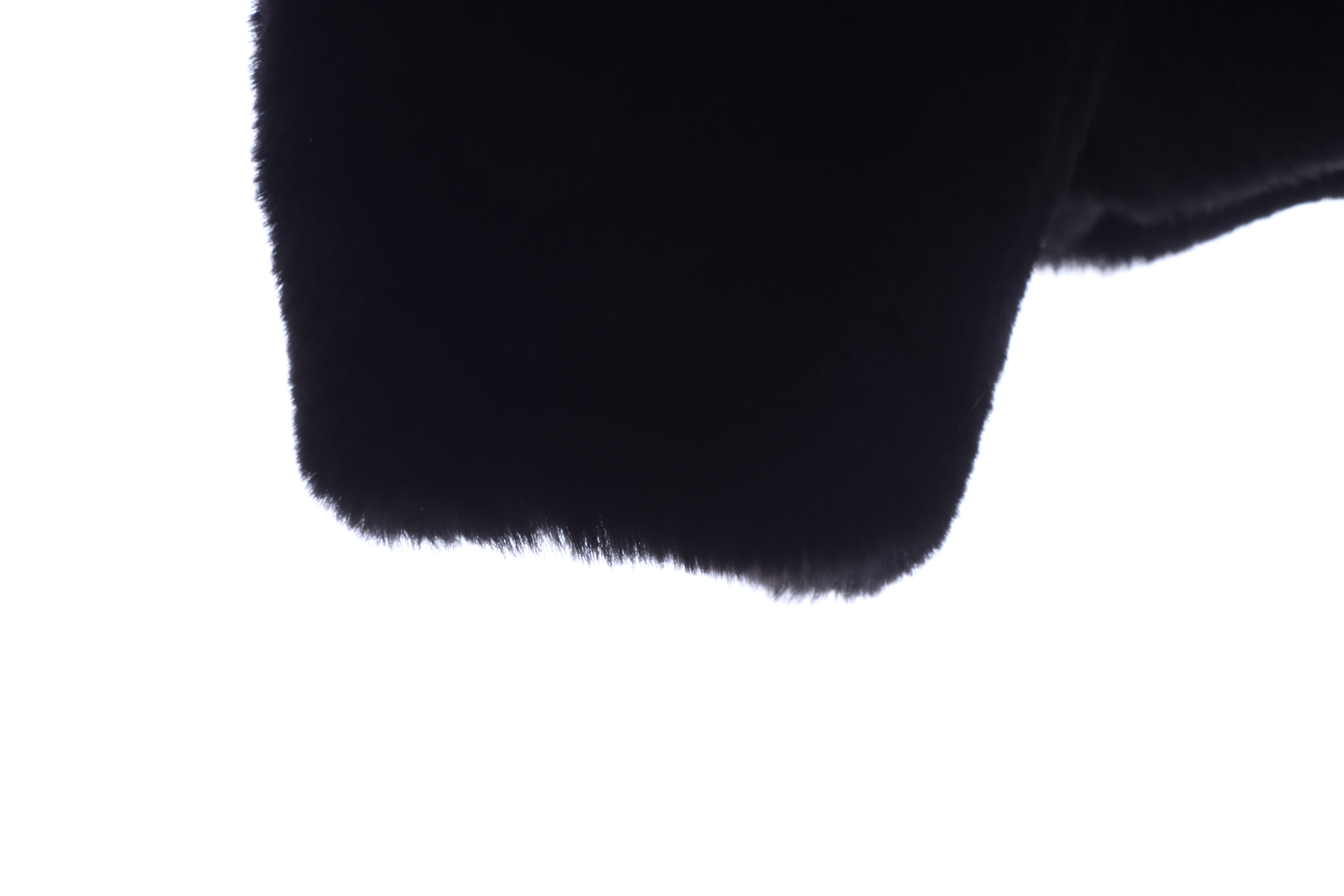 Mastermind Japan MMJ Big Skull Mink Fleece Hooded Fur Coat