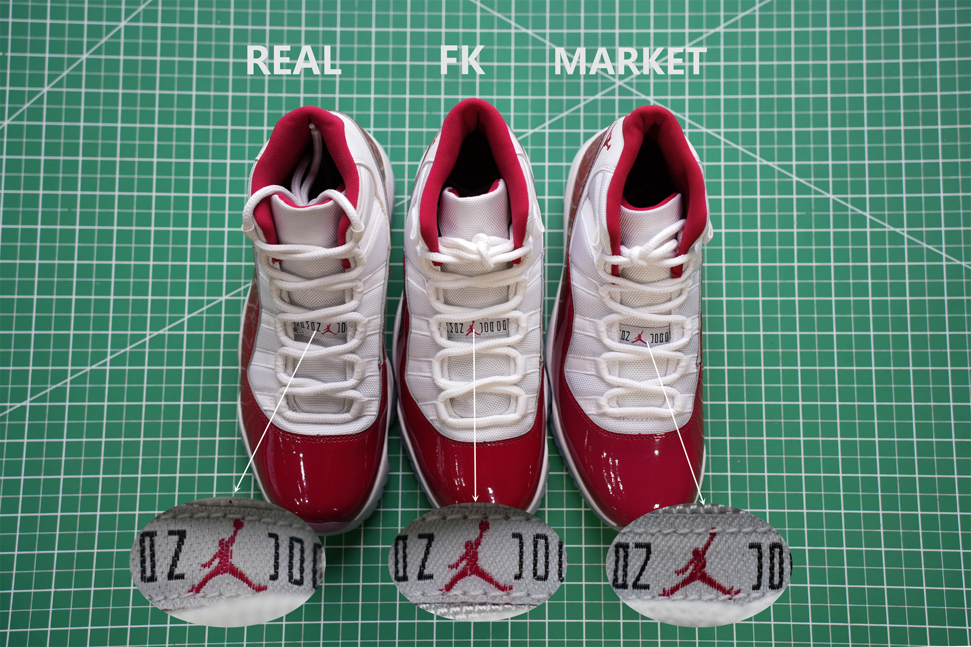 Air Jordan 11 Retro Cherry 2022 (LN5 A1 Batch)