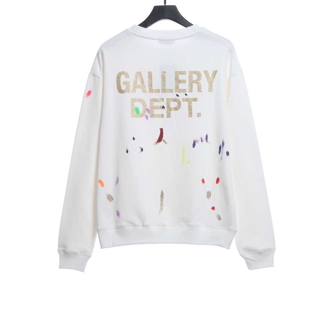 L-NV1N✖️G-ll3ry D3pt Limited Capsule Collection-Splash ink hand-painted sweater