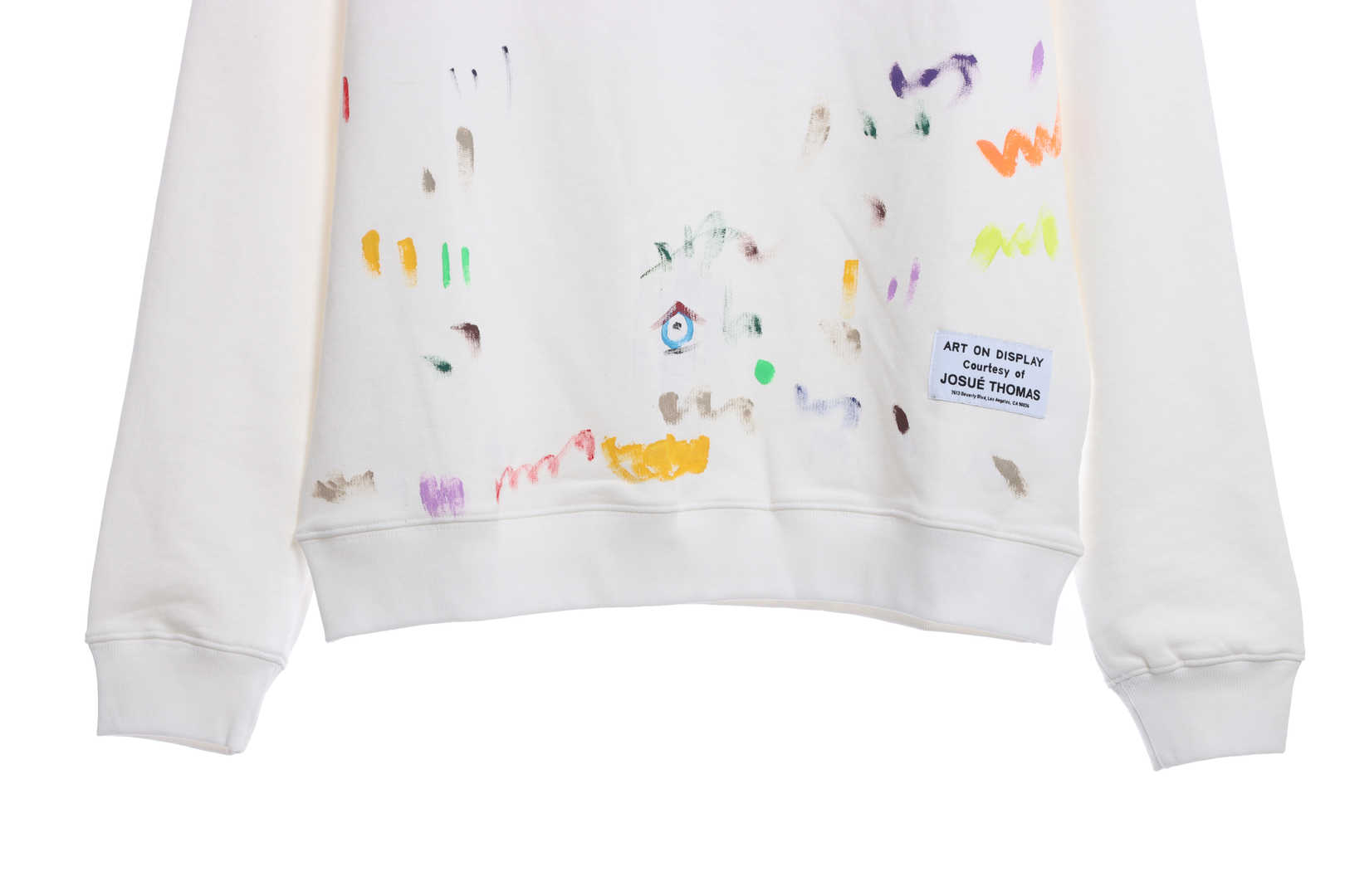 L-NV1N✖️G-ll3ry D3pt Limited Capsule Collection-Splash ink hand-painted sweater