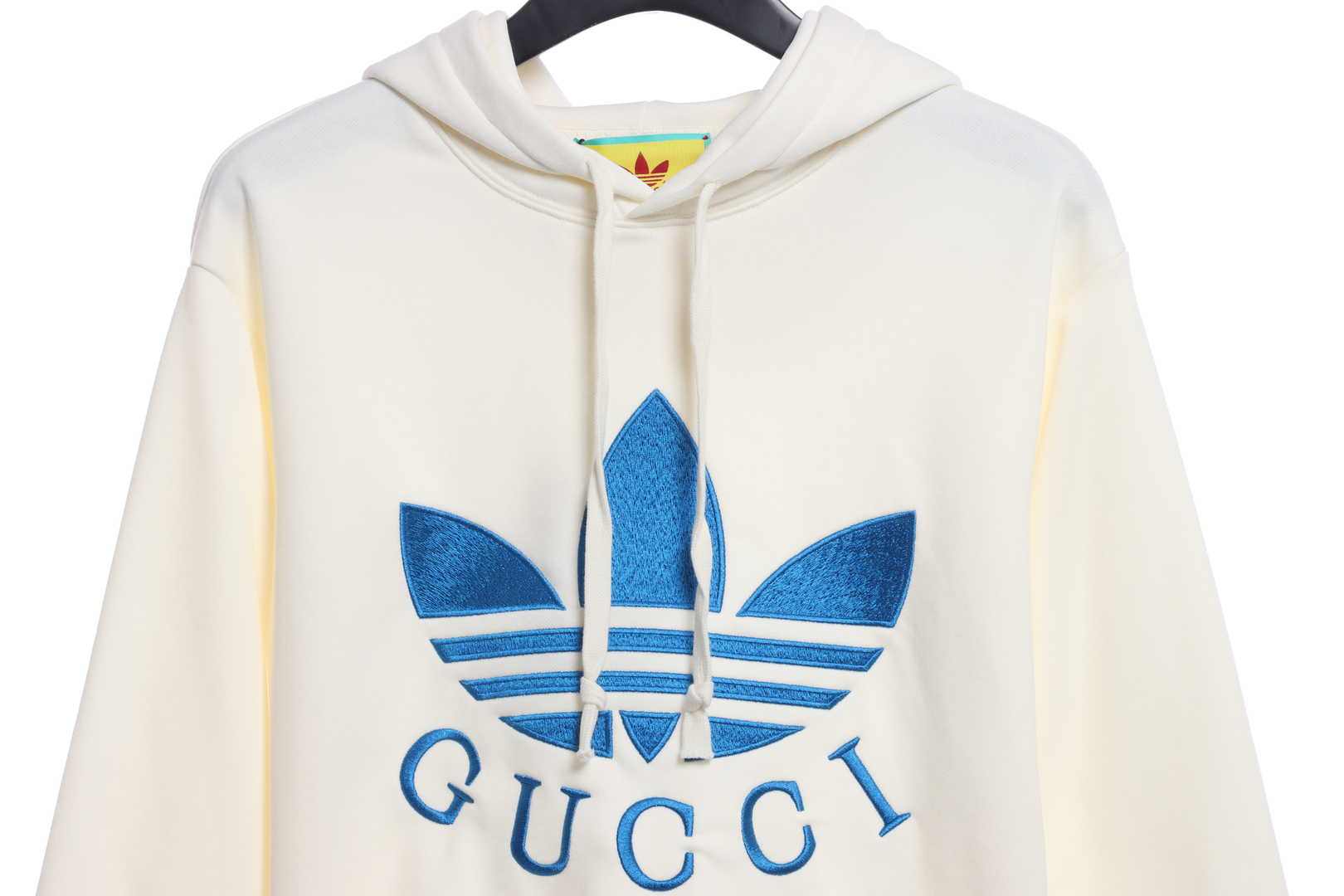 G family co-branded clover series embroidered LOGO hoodie