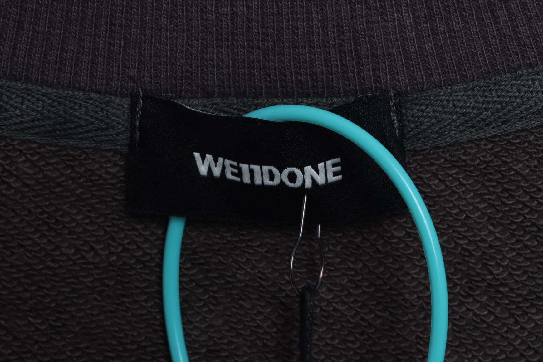 W3LL embroidered bear crew neck sweatshirt